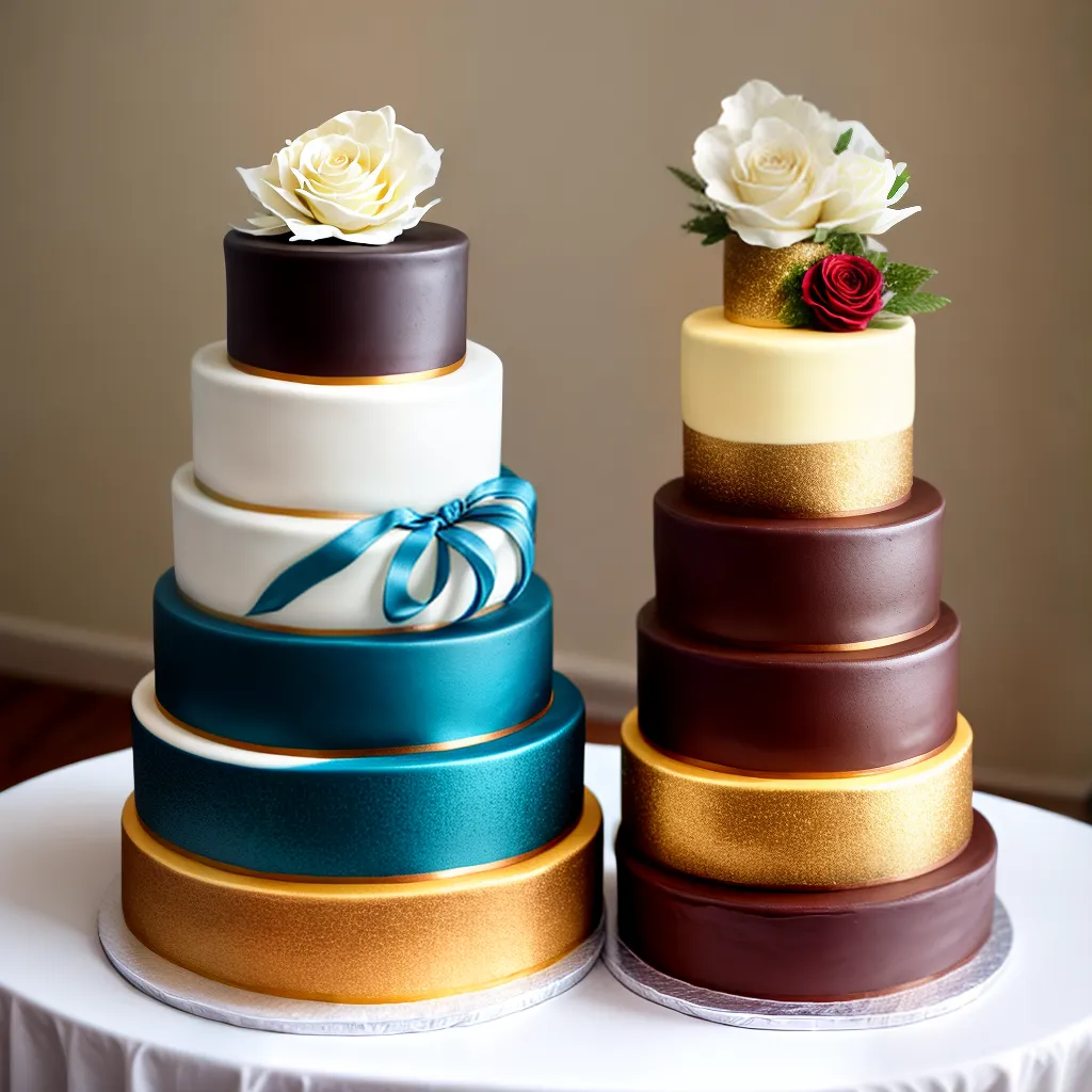bolo casamento tiers sabores cores