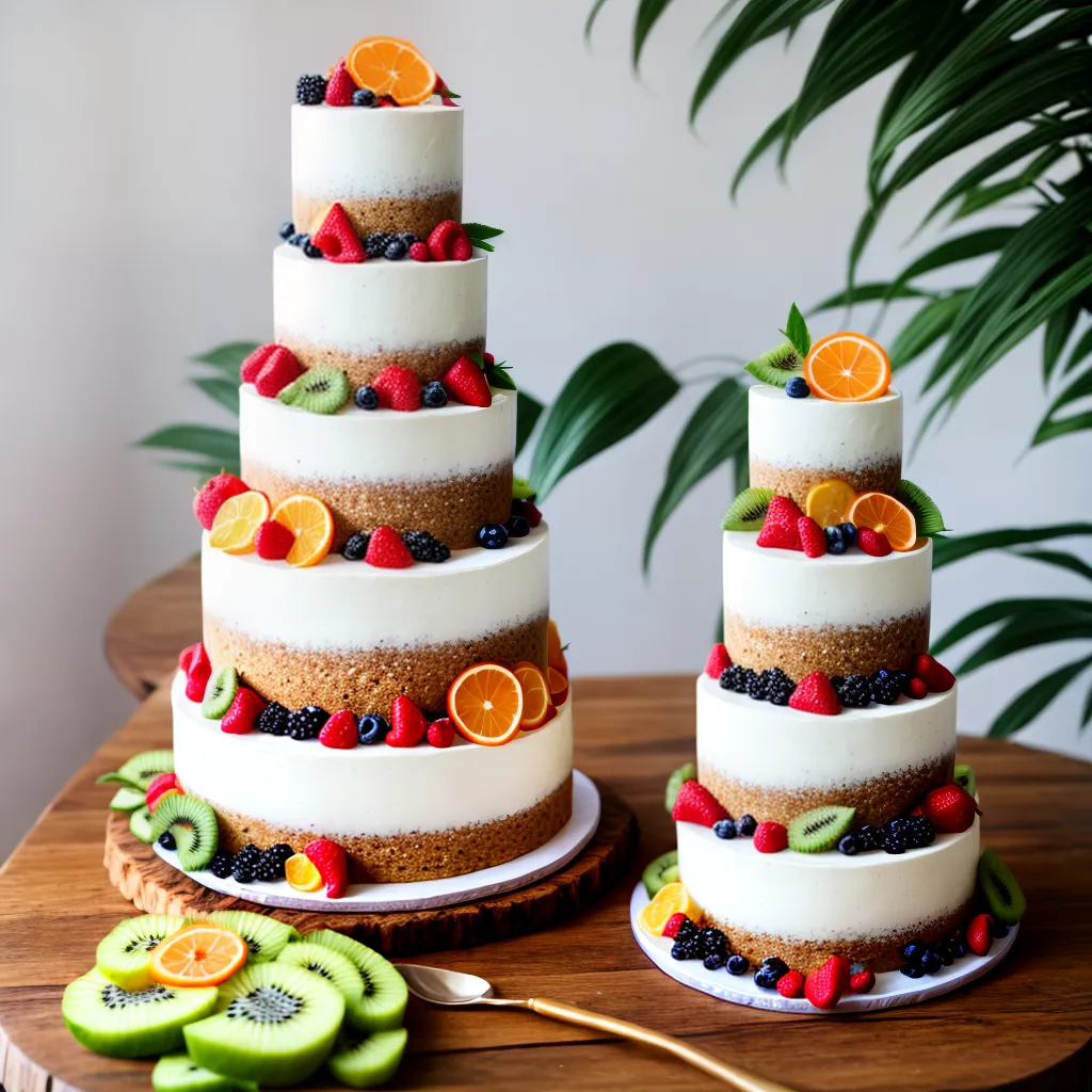 bolo casamento frutas coloridas 3