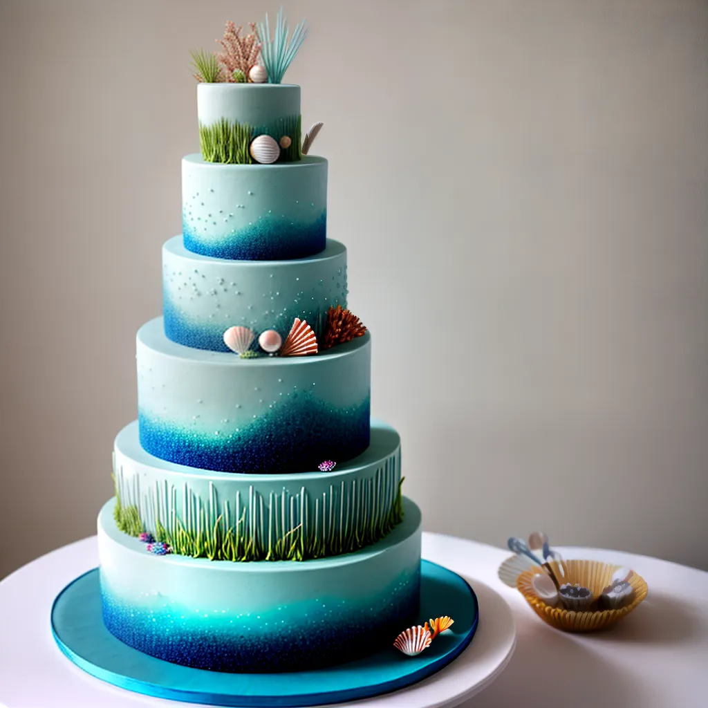 bolo casamento aquatico criatividade 1 bolo casamento aquatico criatividade 1