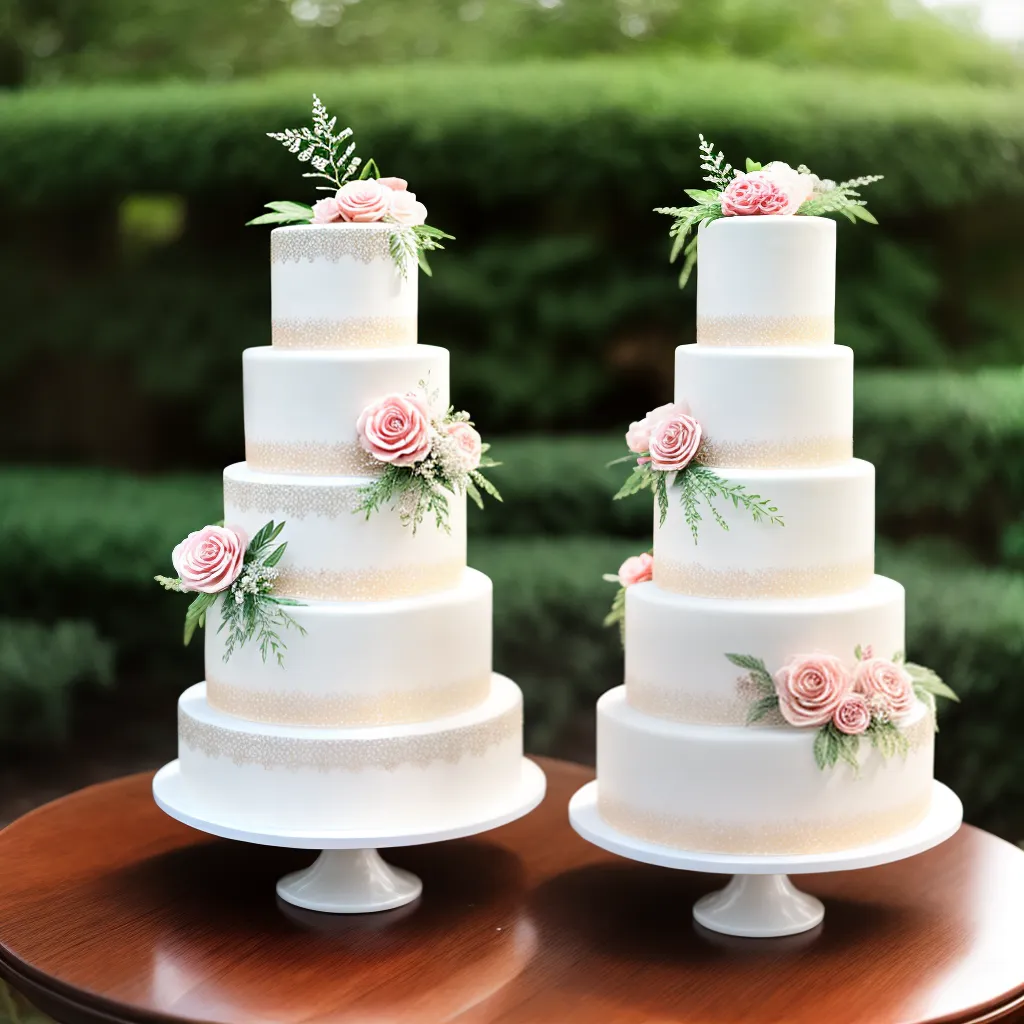 bolo casamento tres andares flores acucar