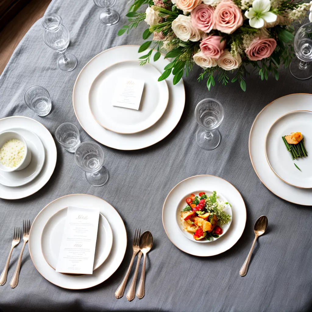 mesa casamento elegante arranjo floral