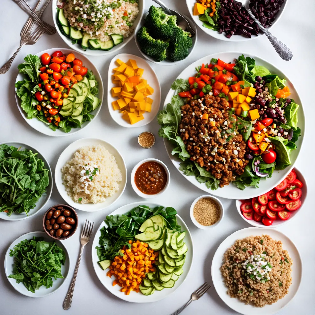 mesa casamento vegano salada colorida mesa casamento vegano salada colorida