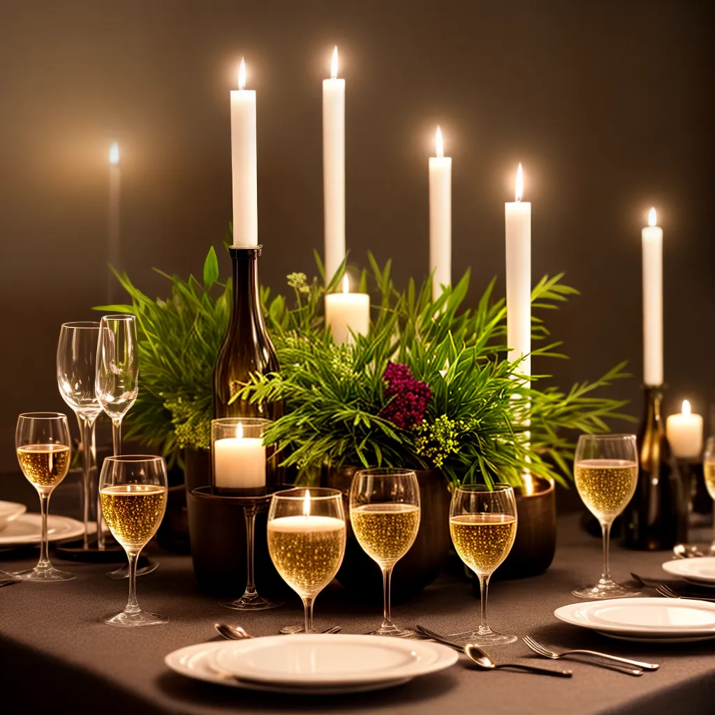 mesa casamento vinhos flores velas