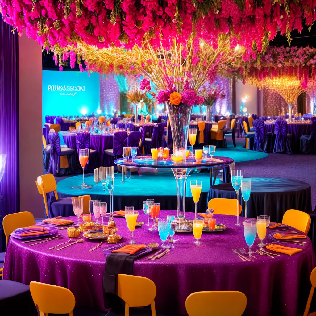 mesa decorada coqueteis coloridos casamento
