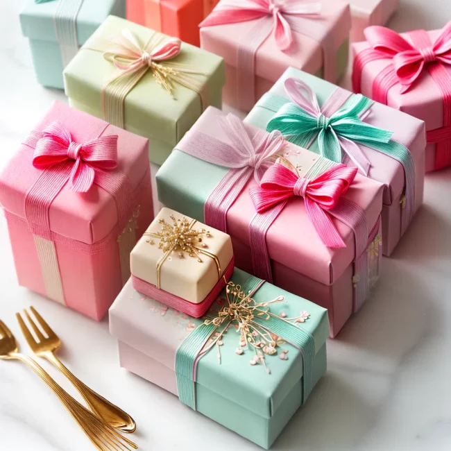 mesa decorada lembrancinhas utensilios cozinha