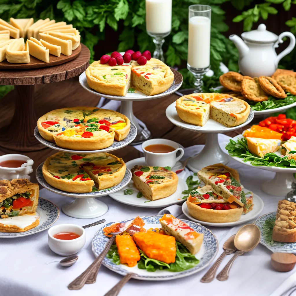 mesa festiva comida variedade flores