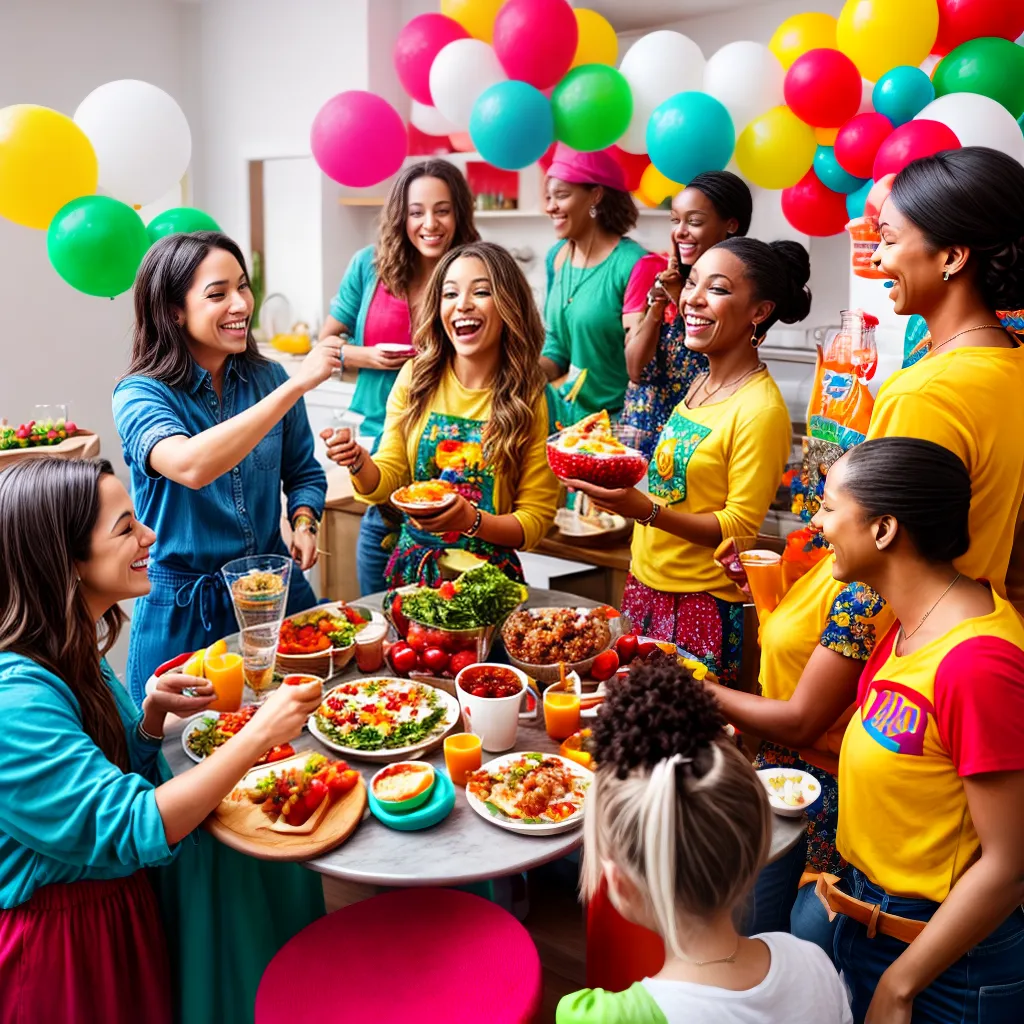 cozinha amigos comedia comida alegria