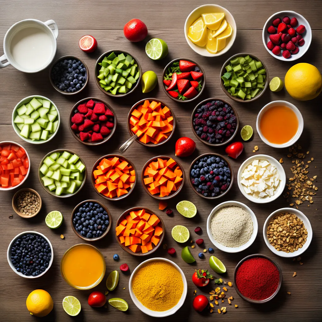 frutas legumes coloridos mesa suco frutas legumes coloridos mesa suco