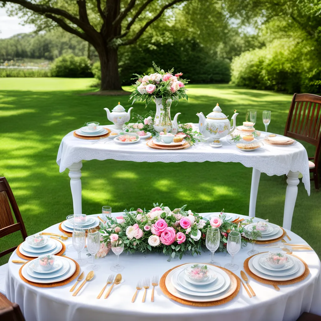 cha jardim decorado amigas noiva