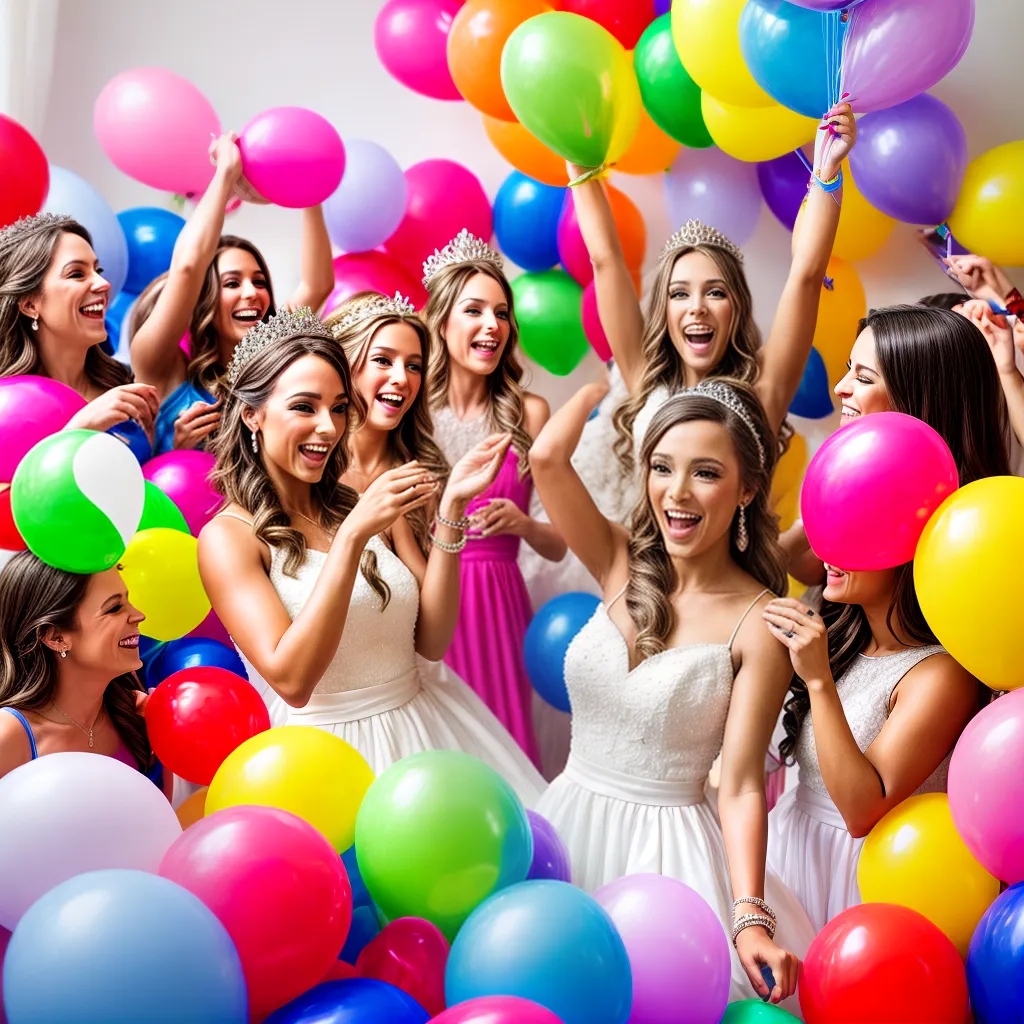 festa noiva amigas decoracao