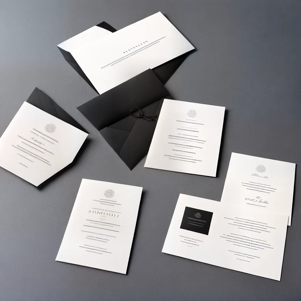 convite casamento elegante minimalista 3