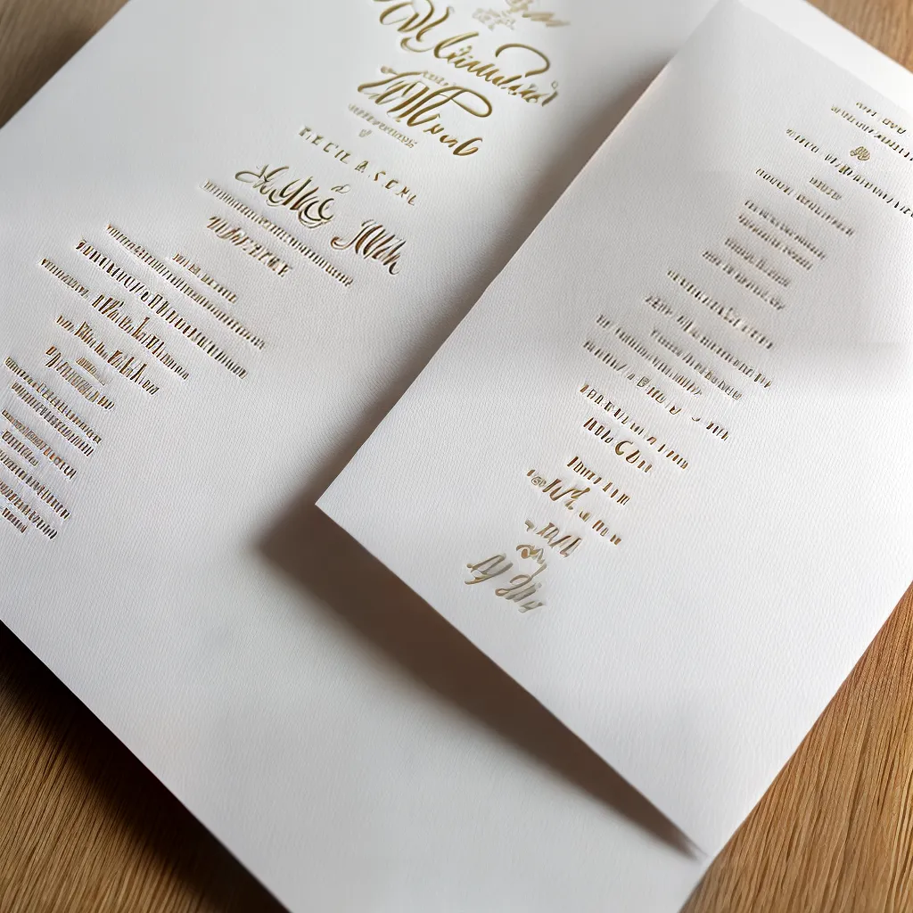 convite casamento fontes elegantes