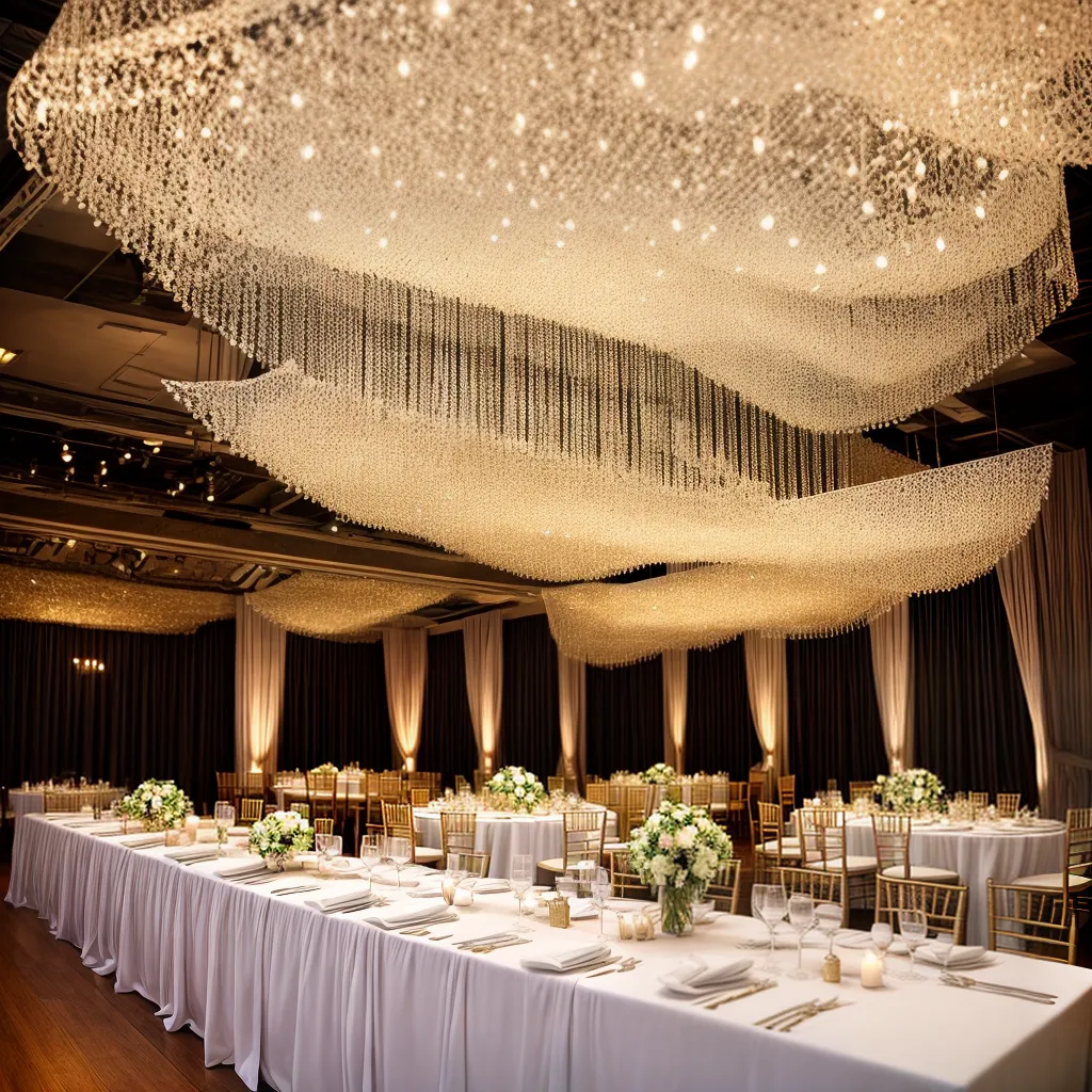 decoracao casamento flores brancas luzes fadas