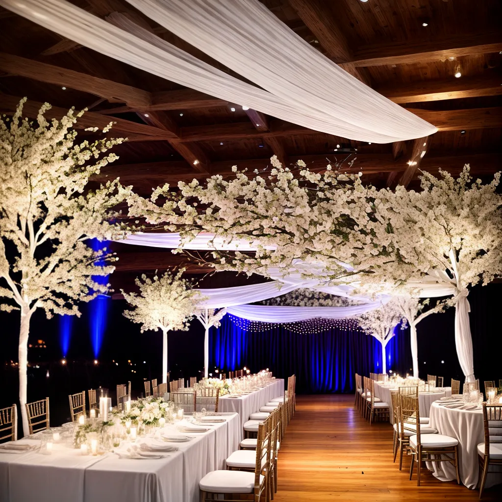 salao casamento decorado mesa floral