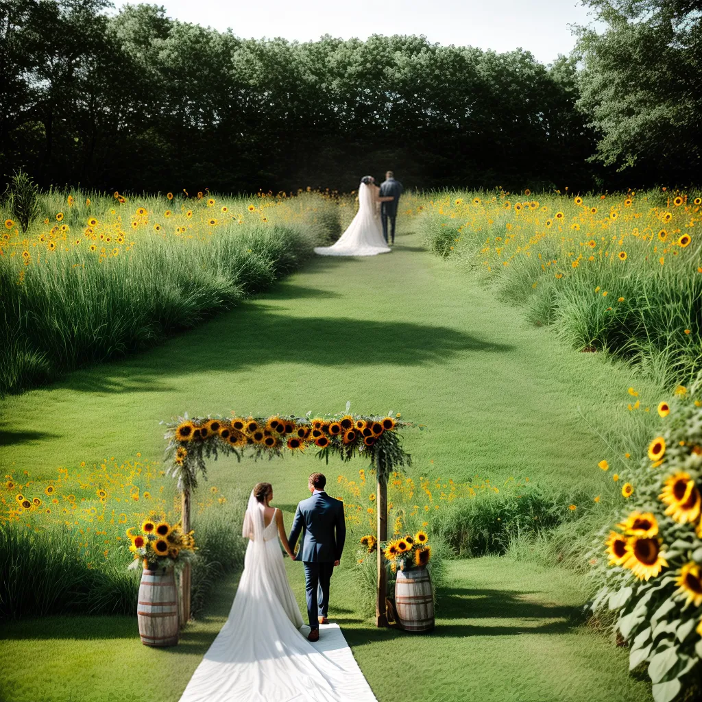 casamento ao ar livre barn luzes flores campestre