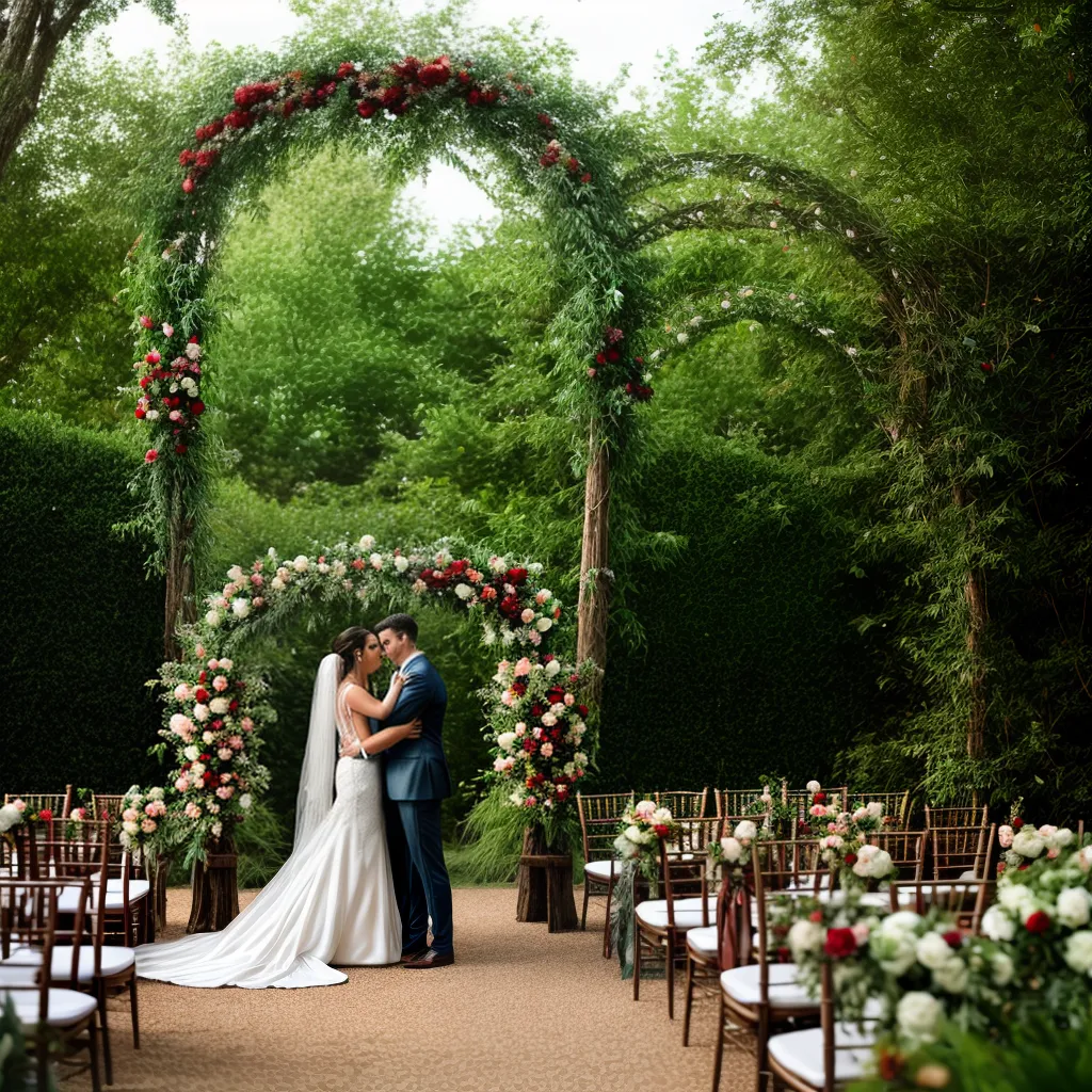 casamento jardim luzes flores arco