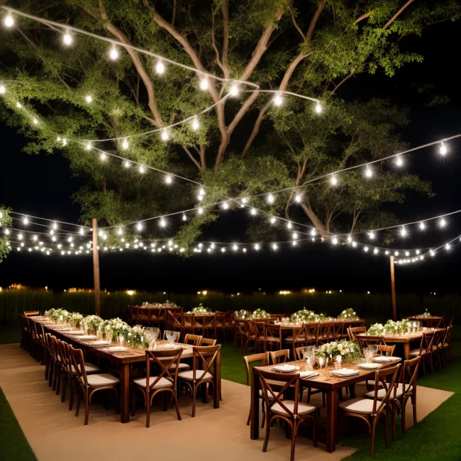 casamento ao ar livre decoracao rustica