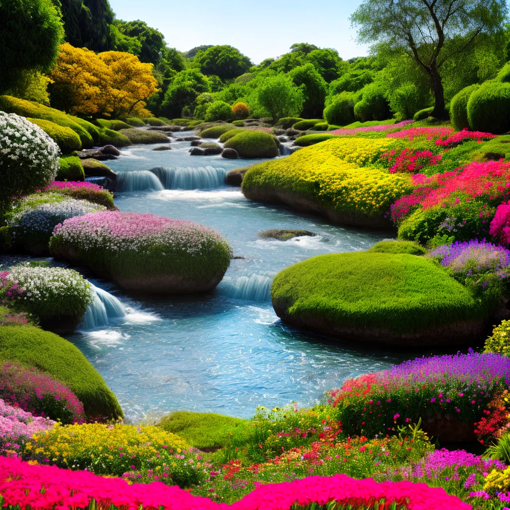jardim flores coloridas casamento romantico