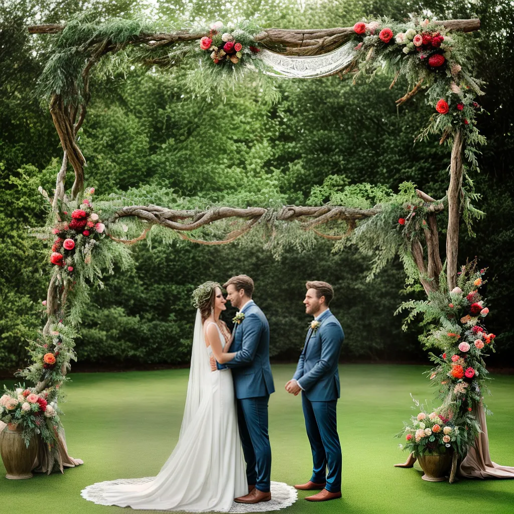 casamento boho cerimonia jardim noiva