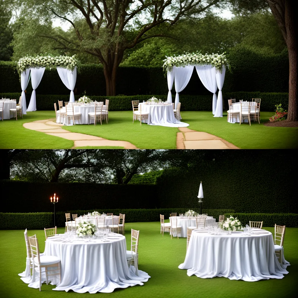 casamento ao ar livre romantico candlelight