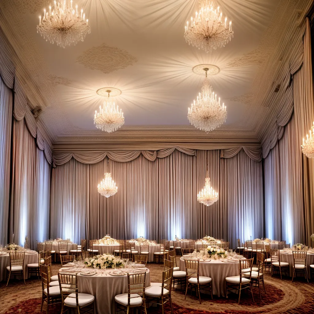salao luxuoso casamento flores chandeliers