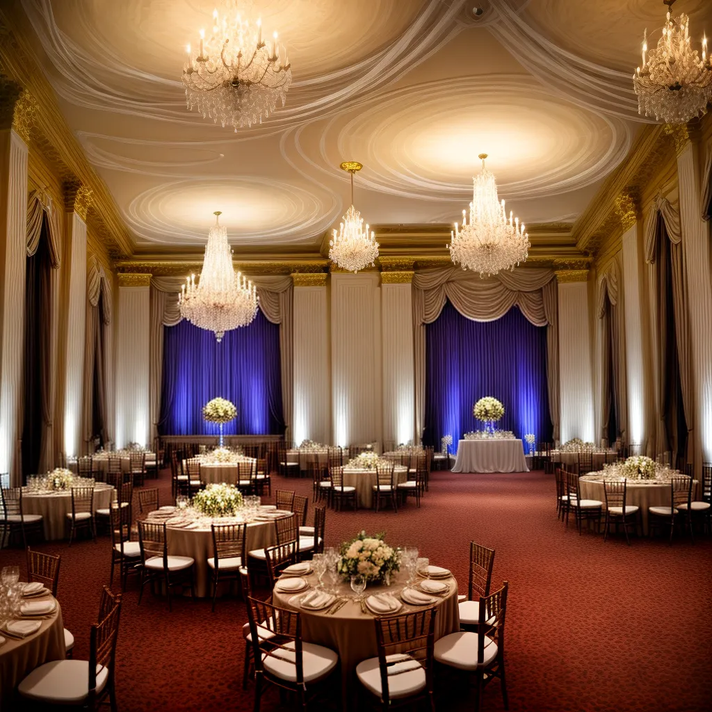 salao casamento decoracao opulenta