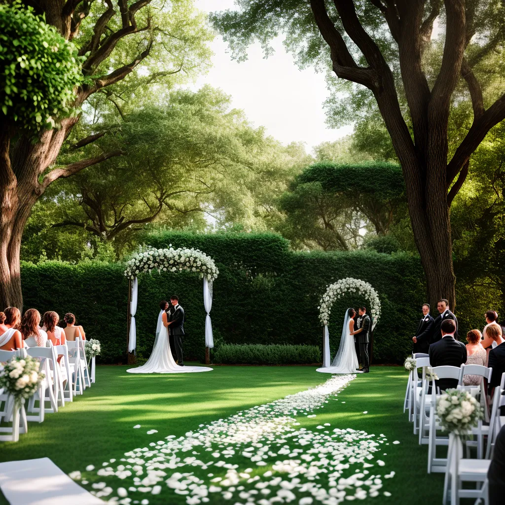 casamento jardim verde floral luzes