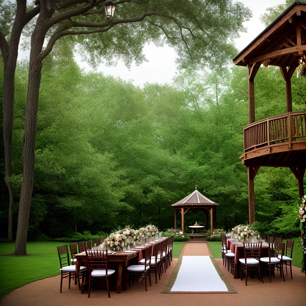 casamento ao ar livre rustico jardim