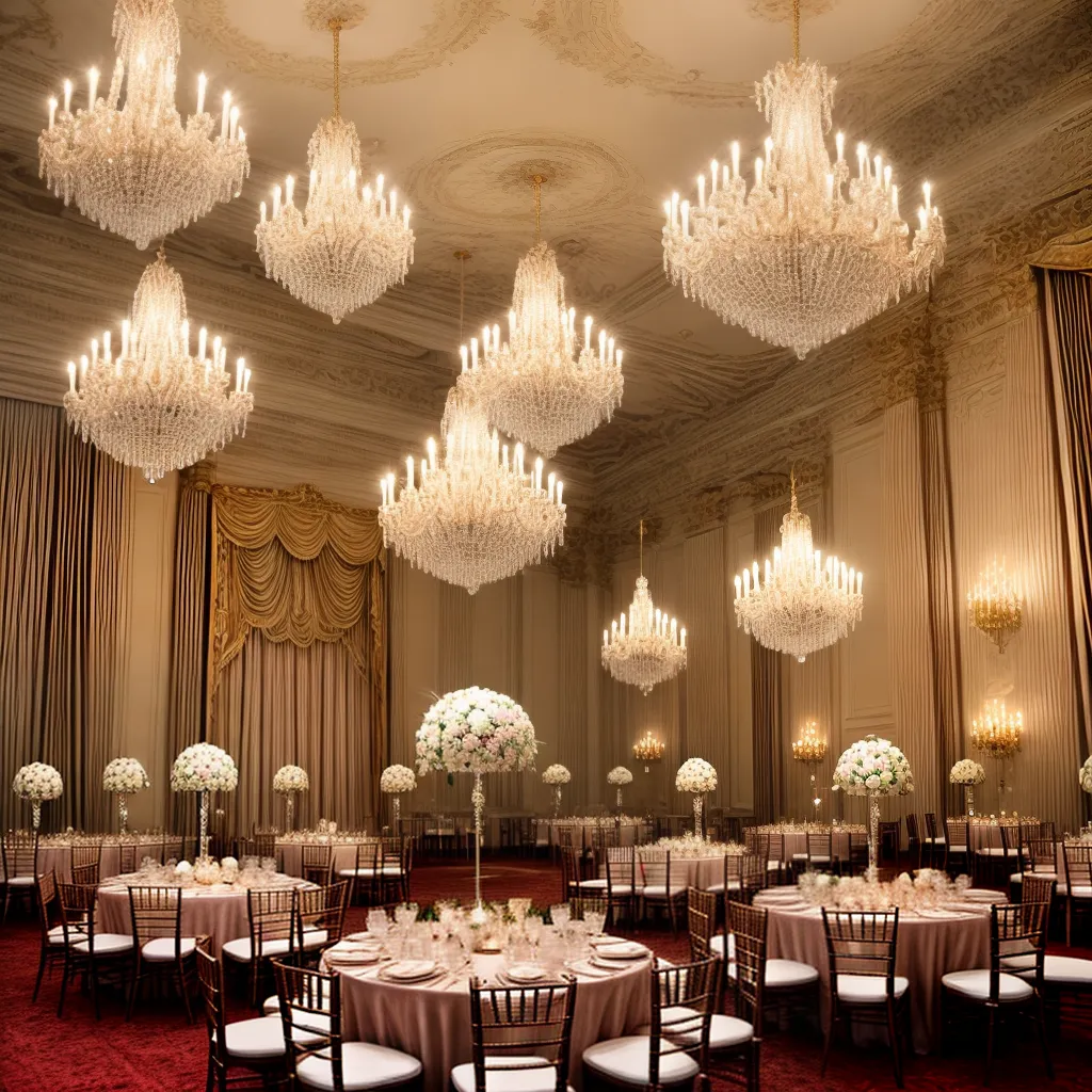 recepcao casamento luxuosa flores cristais