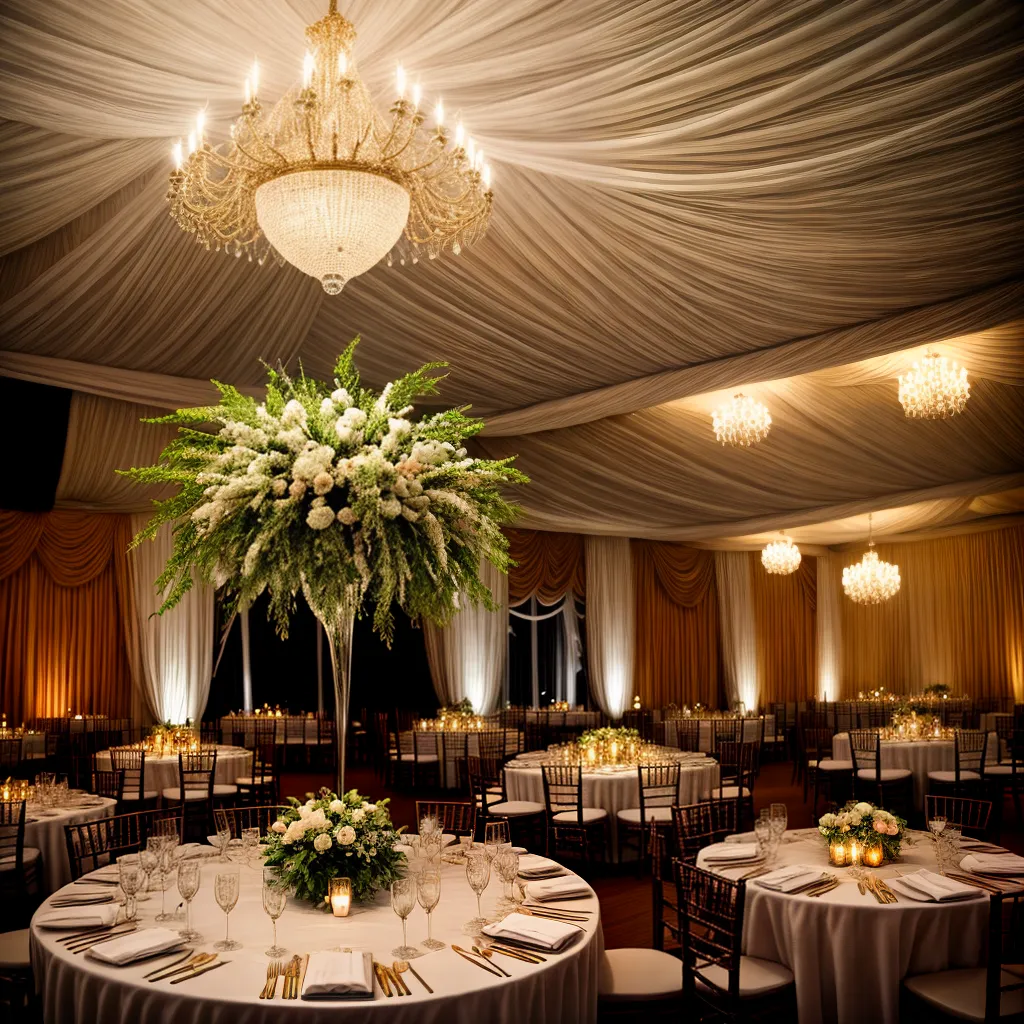 salao casamento decoracao luxuosa diy