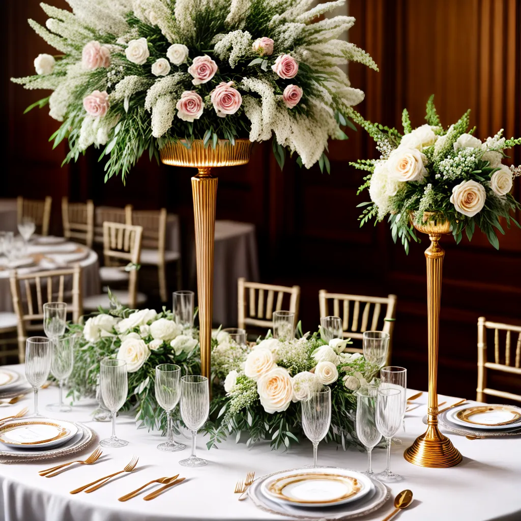 centro mesa casamento elegancia