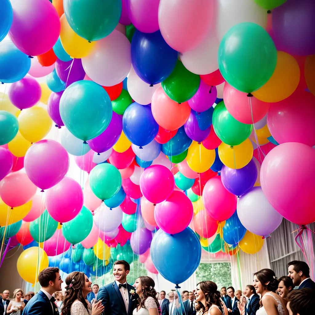 baloes casamento decoracao inovadora