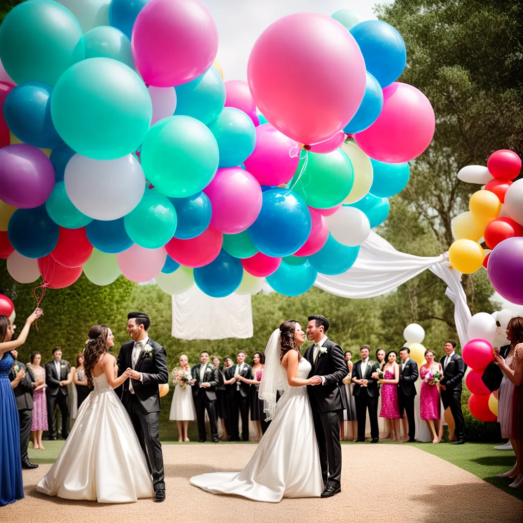 decoracao casamento baloes inspiracao
