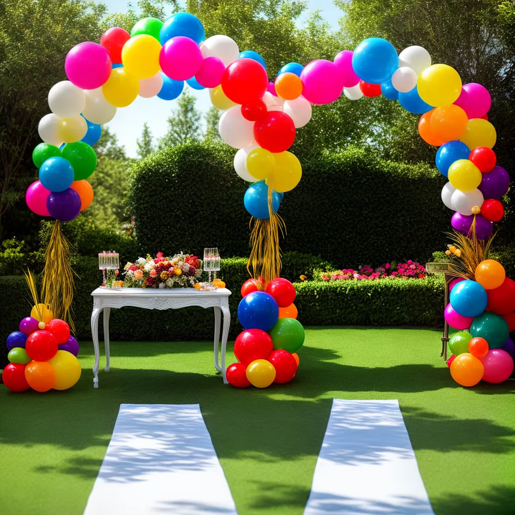 casamento baloes decoracao divertida