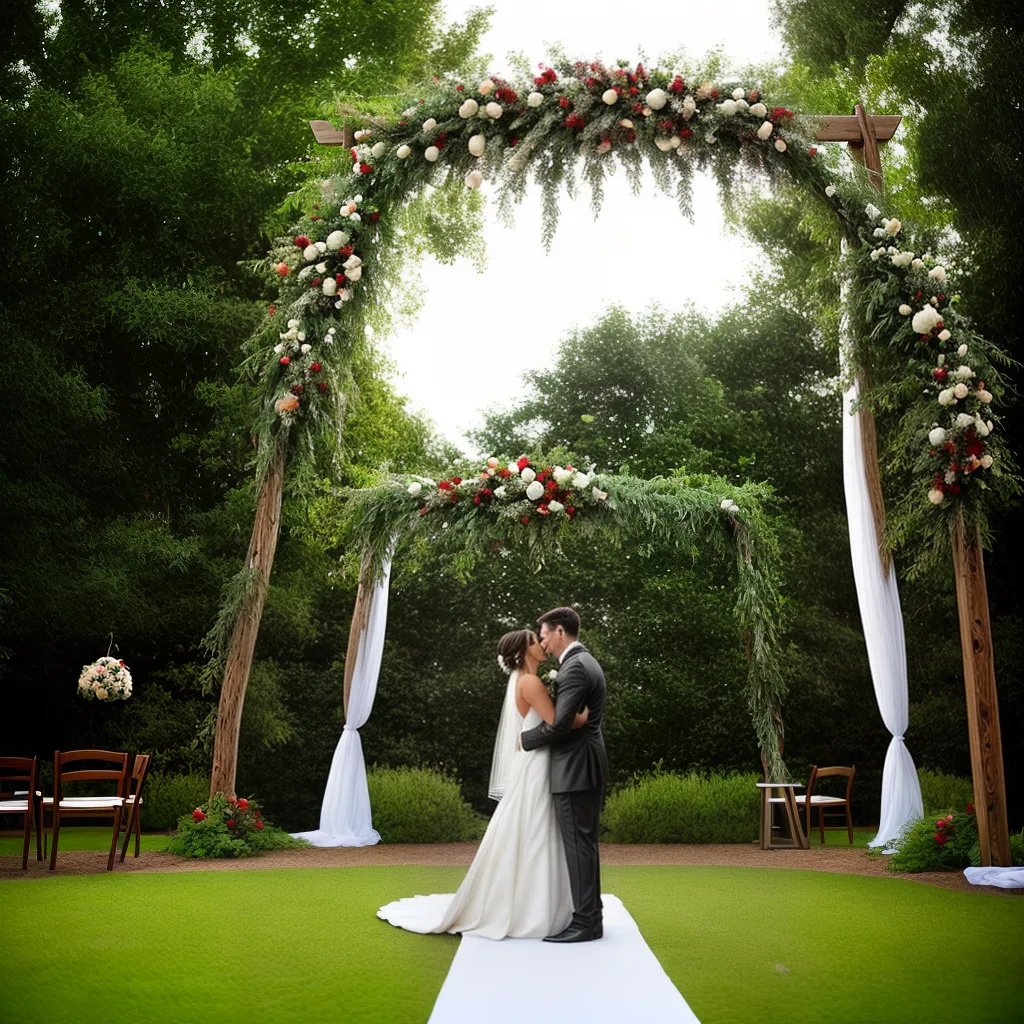 casamento ao ar livre jardim arco rustico