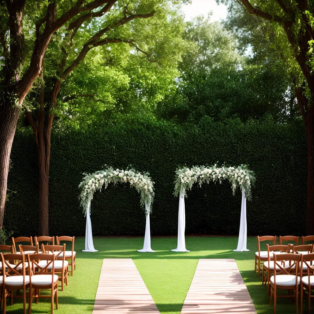 casamento ao ar livre arco rustico flores