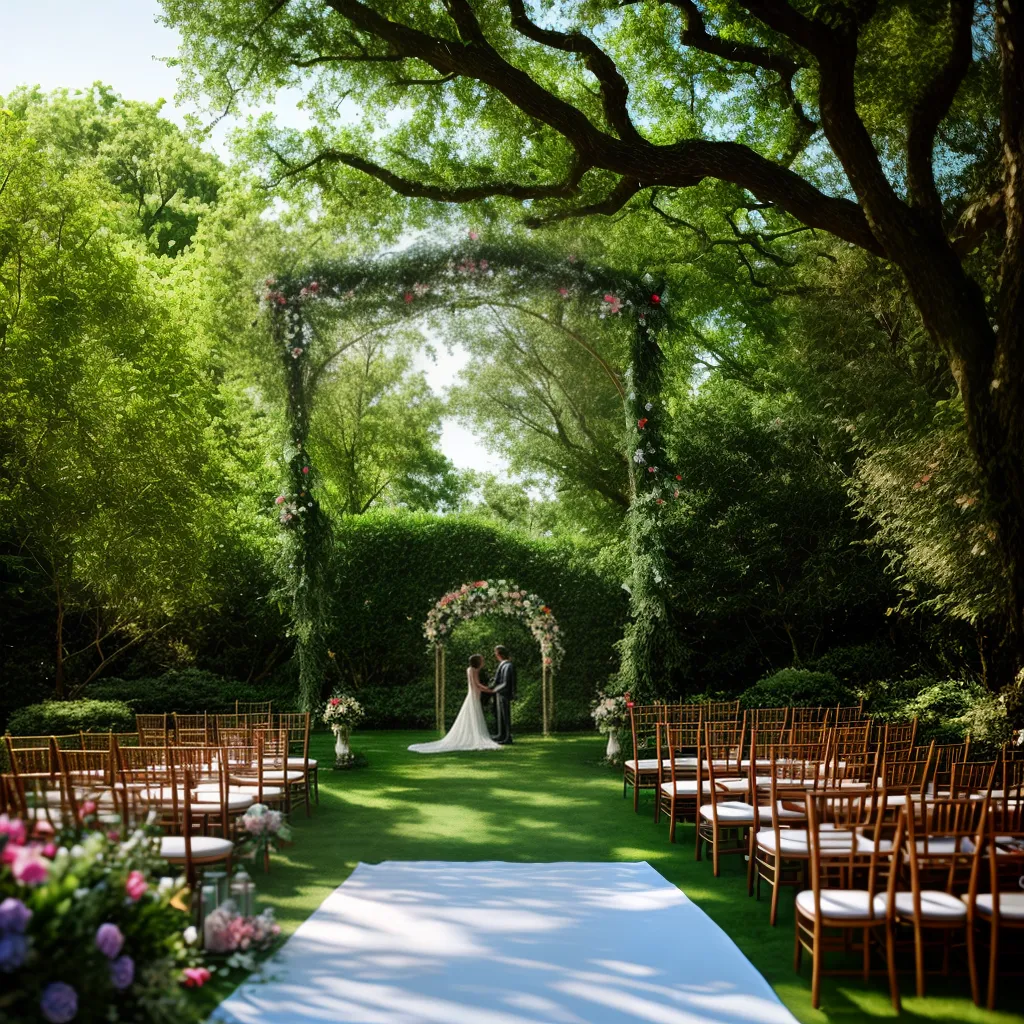 casamento jardim arco flores luzes