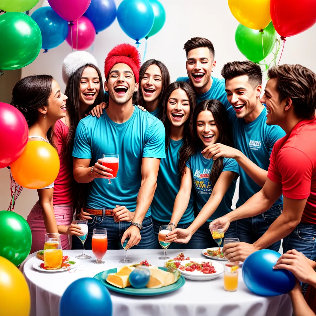 amigos mesa decoracao camisetas noivo