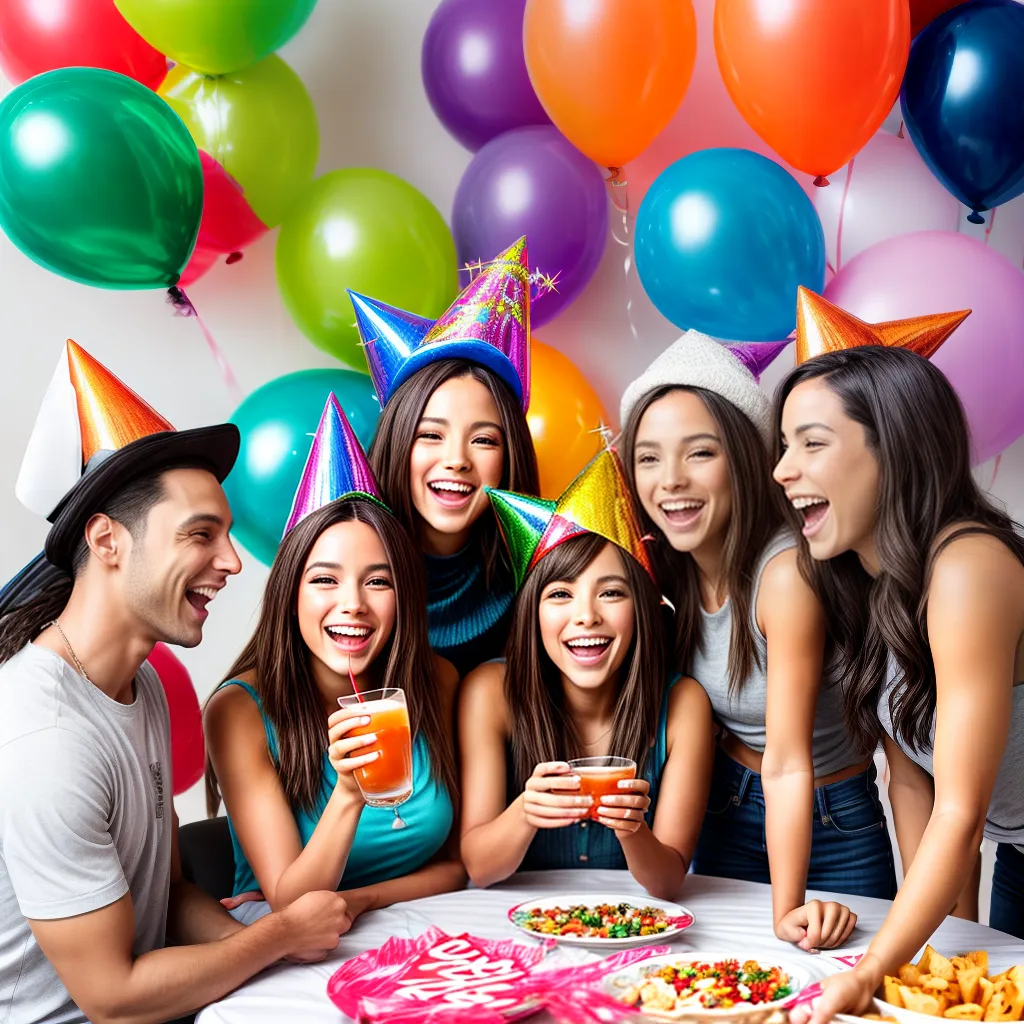 amigos festa bebidas fogos banner