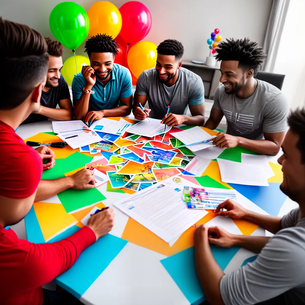 amigos mesa decoracao despedida solteiro 6