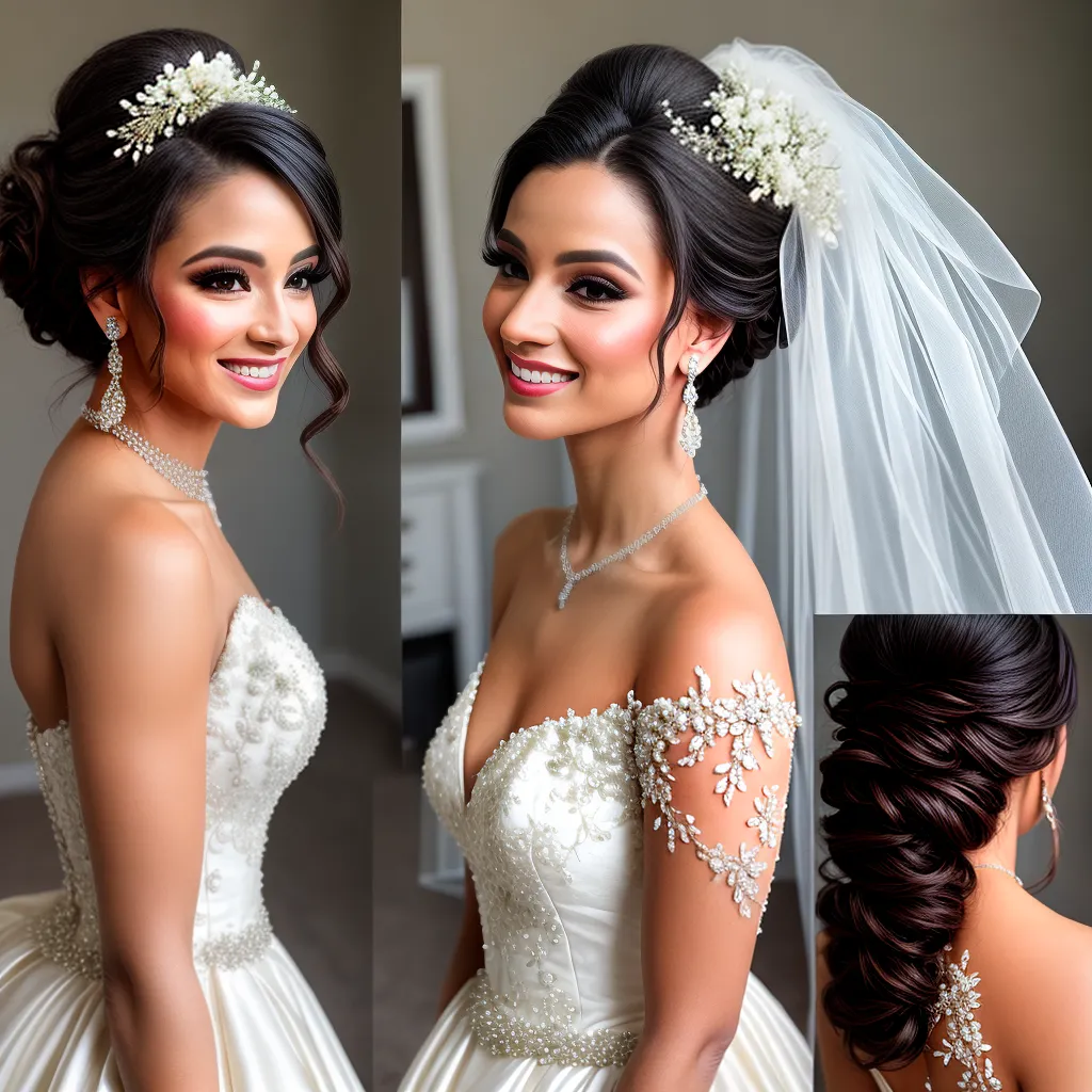noiva penteado flor branca