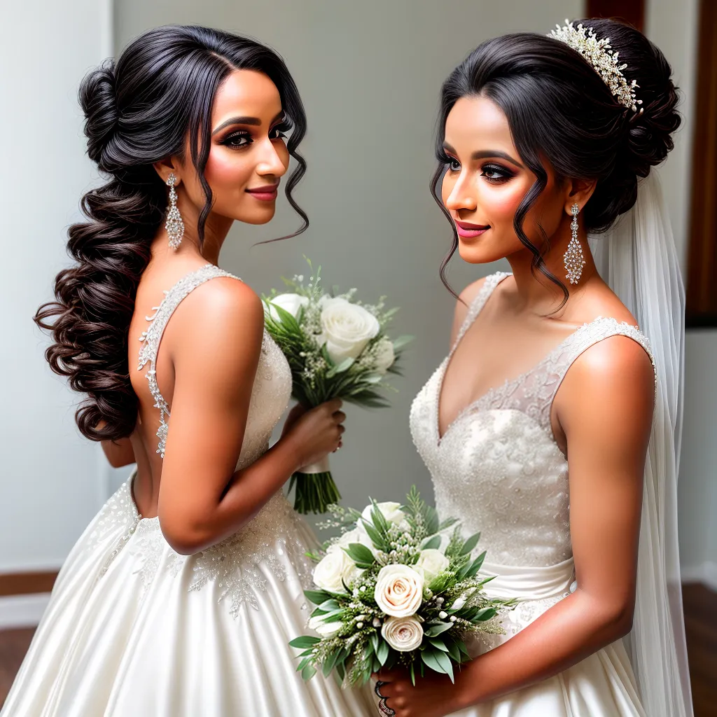 noiva penteado casamento vestido buque