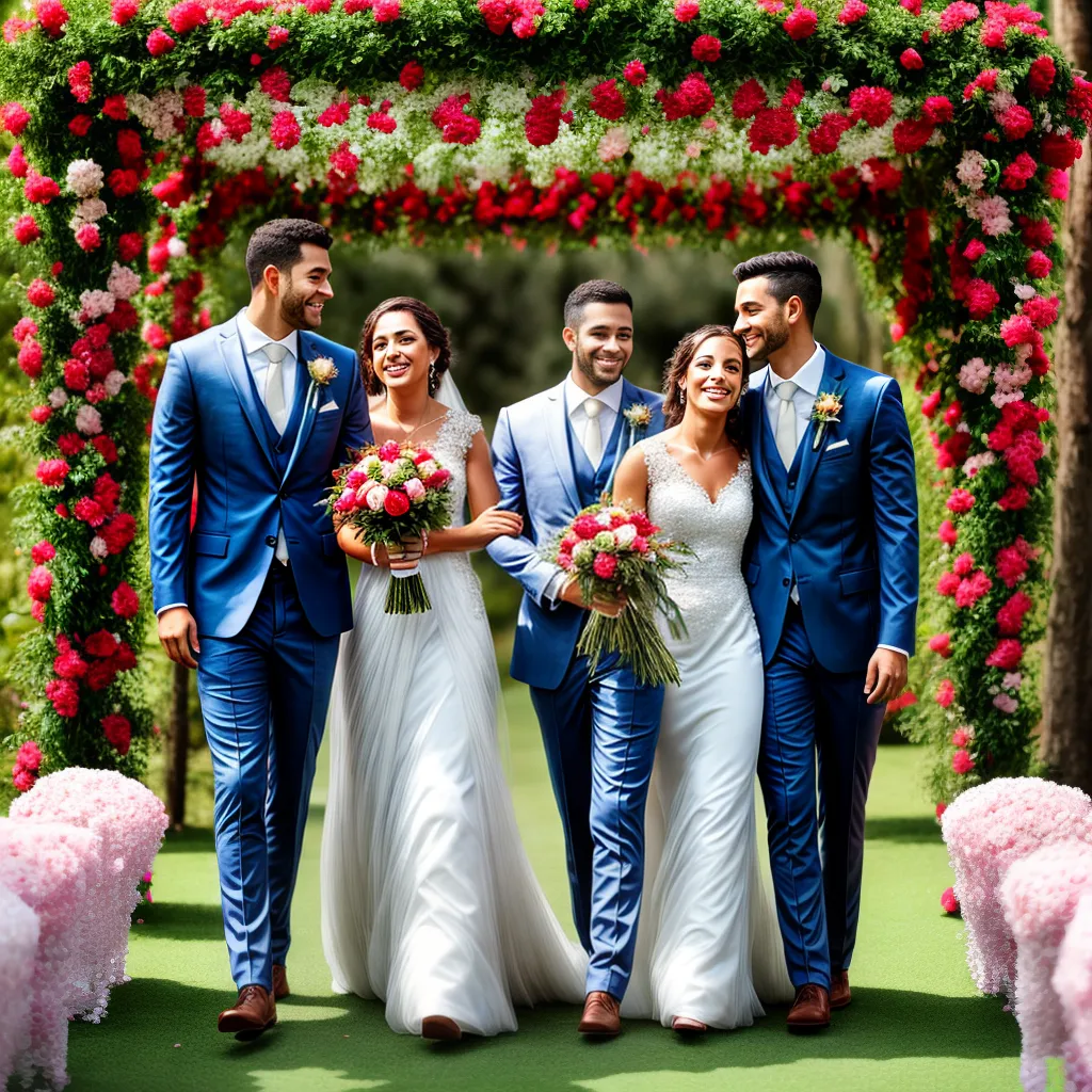 jardim caminho rosas gazebo casamento