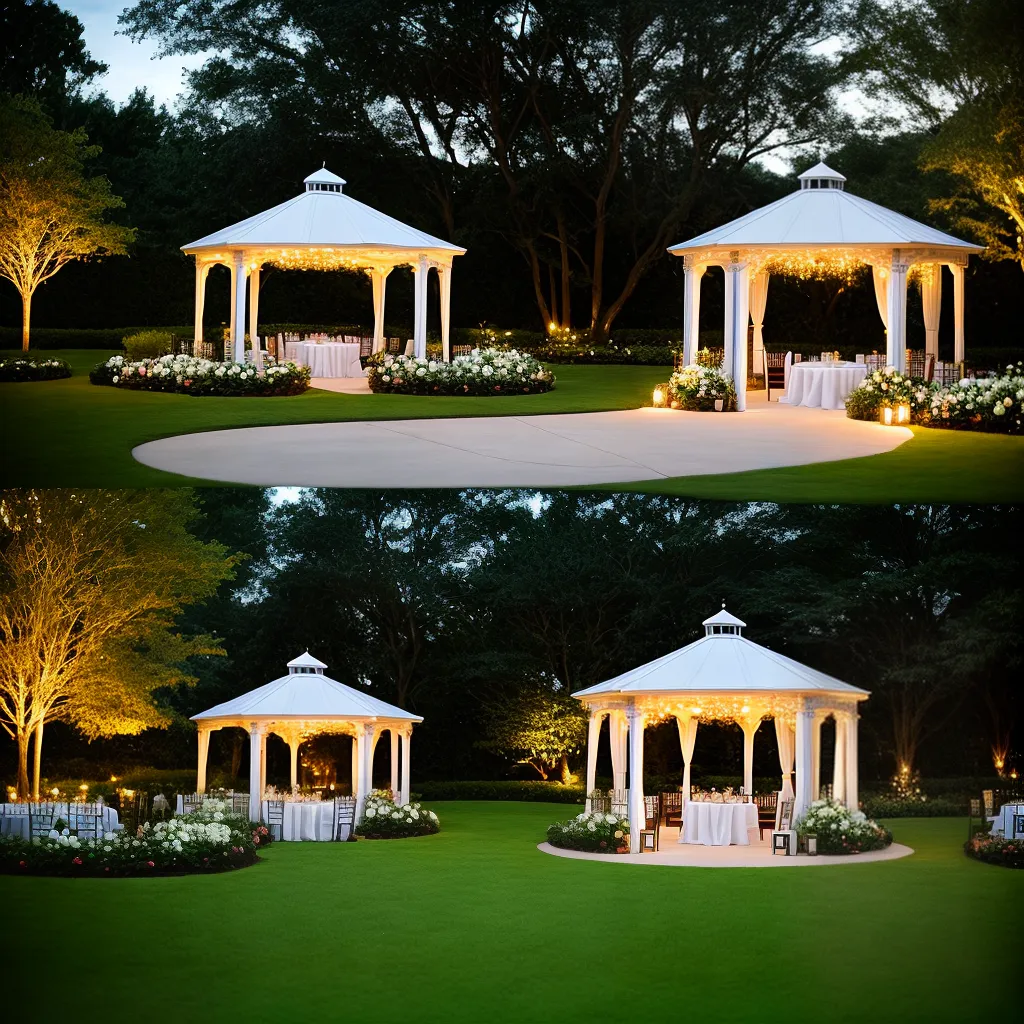 casamento ar livre jardim gazebo fadas