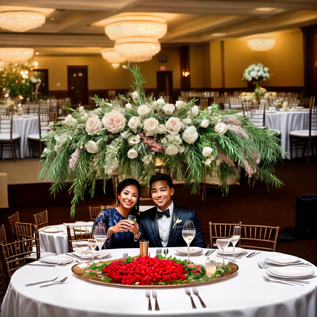 casamento decoracao mesa buffet felizes
