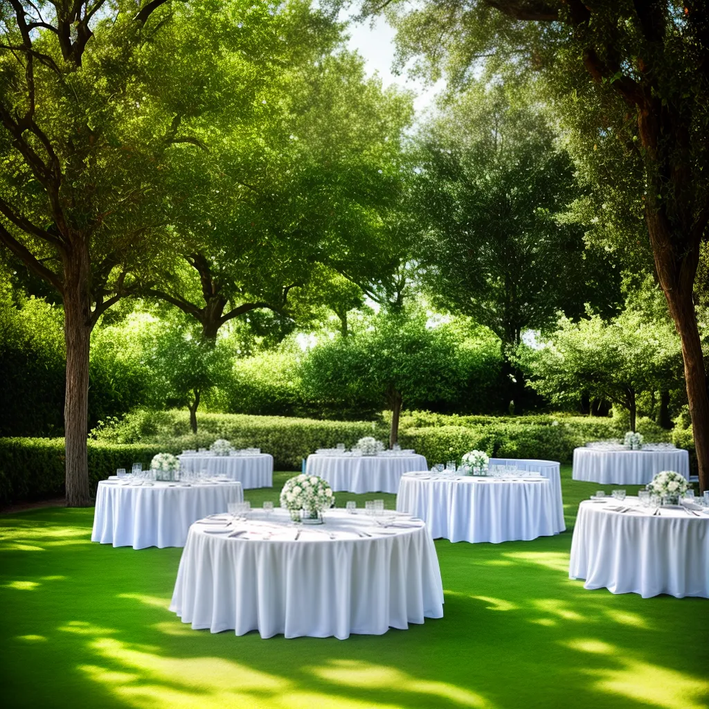 casamento ao ar livre recepcao elegante