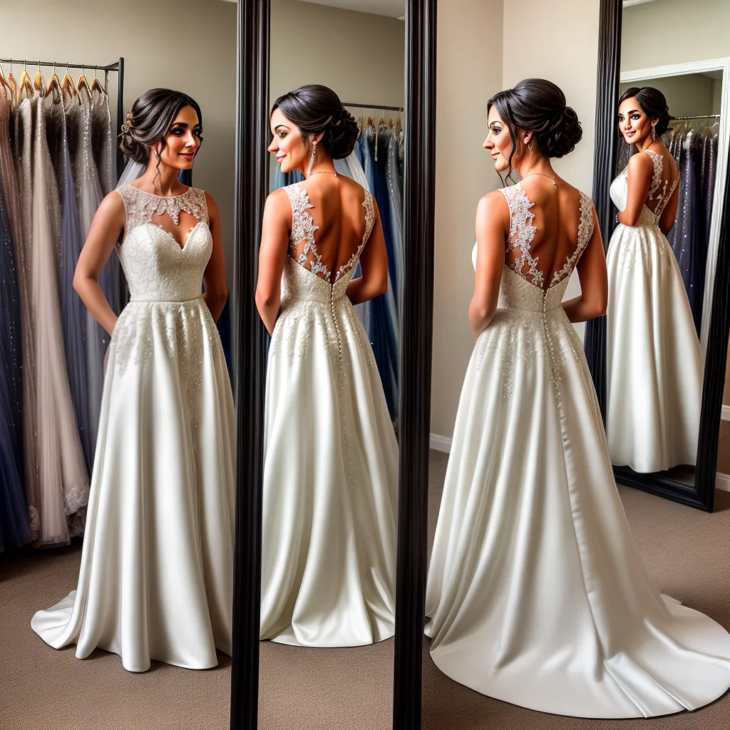 noiva espelho vestidos casamento 2