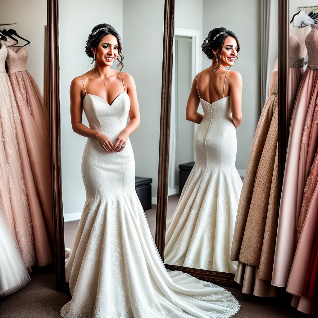 noiva espelho vestidos escolha 1