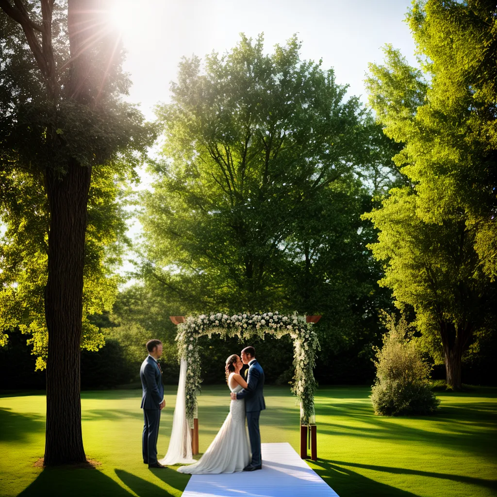 casamento ao ar livre cerimonia familia