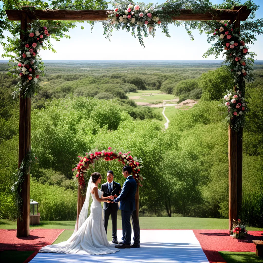 casamento ao ar livre arco flores